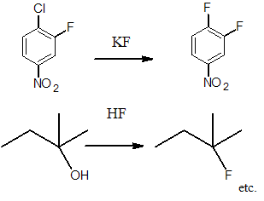 Fluorination reaction